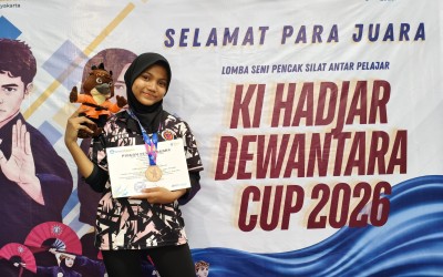 SMP Negeri 4 Sewon Raih Juara 3 di Kejuaraan Pencak Silat Ki Hajar Dewantara Cup 2026